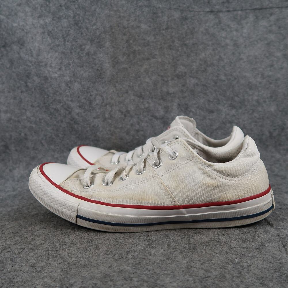 Converse Shoes Womens 9.5 Casual Sneakers Madison All Star Lace Up Canvas White - Picture 6 of 13